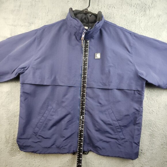 Carhartt J104 Workshield Jacket Mens XL Mesh Lined Vented Hooded Water Resistant - Picture 5 of 11